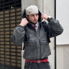 Custom Zip Up Hood Leather Jacket | Windbreak Streetwear Jacket | Designer Premium Jacket