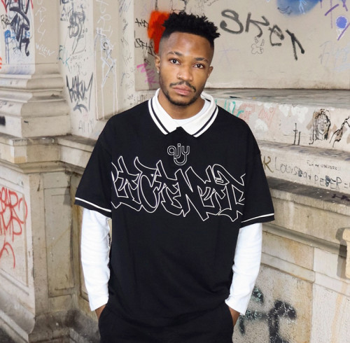 Chanjoye Wholesale Custom Logo Tee | Streetwear Cotton Polo T-shirt | Screen Print Oversize Knit T-shirt