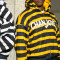 Custom Double-layer Hoodie | Striped Zipper Hoodie | 100% Cotton Designer Streetwear Hoodie