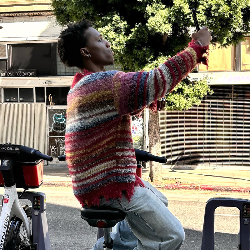 Fluffy Knit Sweater