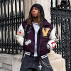 Custom Chenille Embroidered Jacket | Letterman Varsity Unisex's Jacket | Streetwear Leather Sleeve Jacket