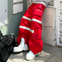 Chanjoye Custom Reflective Stripe Pants | Nylon Polyester Pants | High Quality Wide Leg Pants