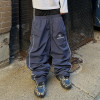 Chanjoye Custom Men Streetwear Nylon Pants | Windbreak Waterproof Pants | Baggy Wide Leg Track Pants