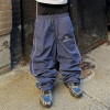Chanjoye Custom Men Streetwear Nylon Pants | Windbreak Waterproof Pants | Baggy Wide Leg Track Pants