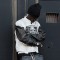 Chanjoye Custom Graphic Print Leather Jacket | High Quality Motorcycle Jacket | Streetwear Jacket