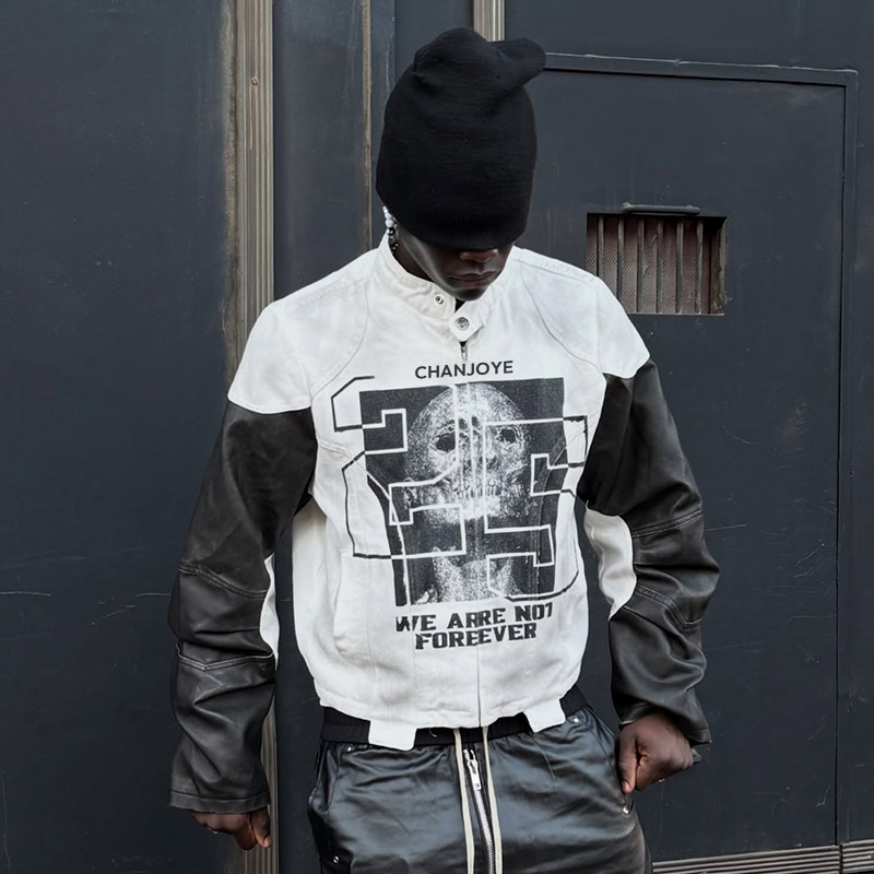 Custom Graphic Print Jacket