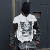 Chanjoye Custom Graphic Print Leather Jacket | High Quality Motorcycle Jacket | Streetwear Jacket