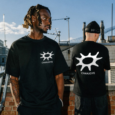 Custom DTG Print Logo T-shirt | 100% Cotton Oversize Solid T-shirt | Men's Streetwear T-shirt