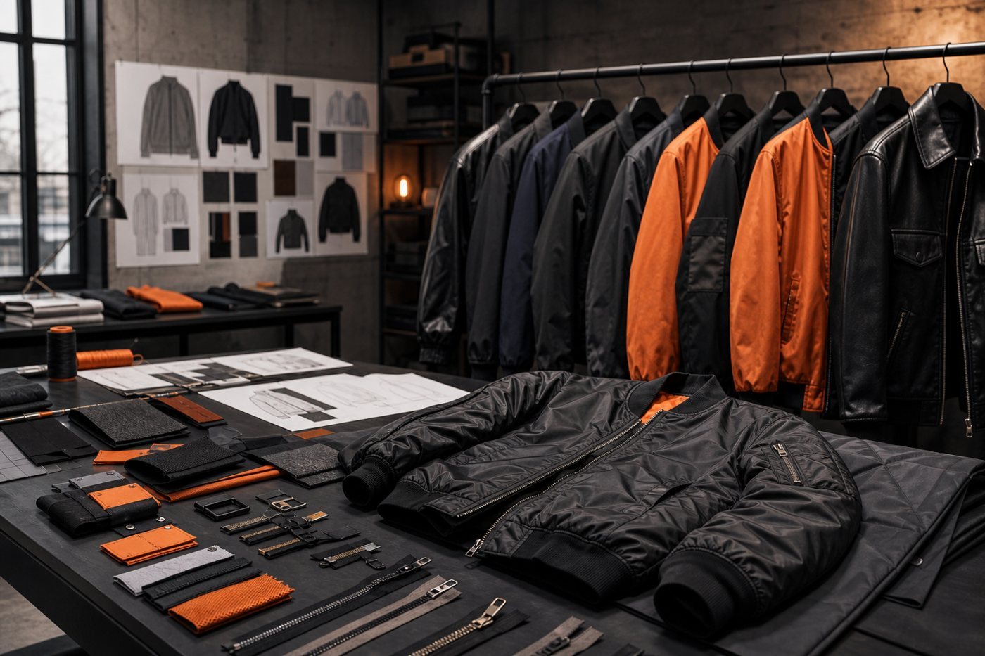 Streetwear custom jacket and outerwear manufacturing development