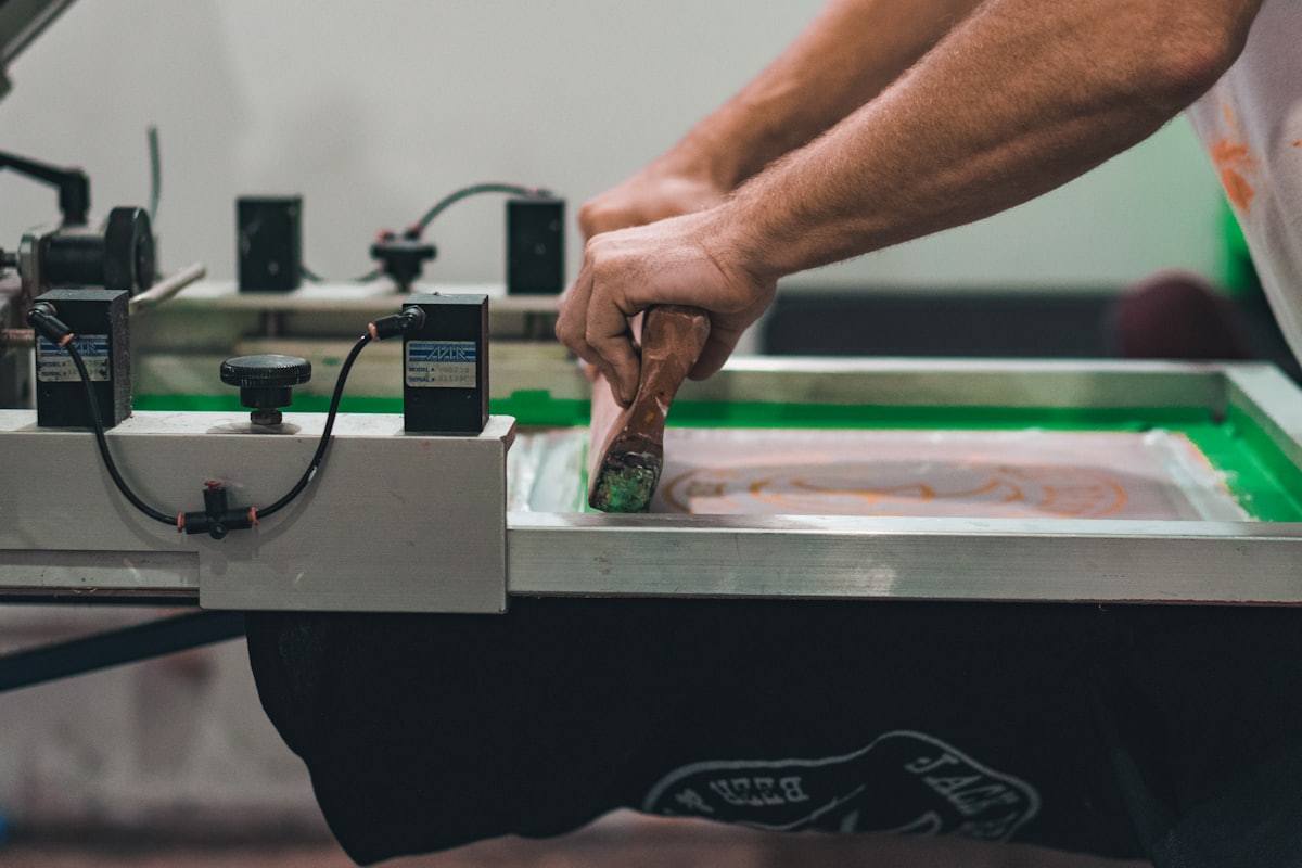 Apparel production and sewing details for custom T-shirts