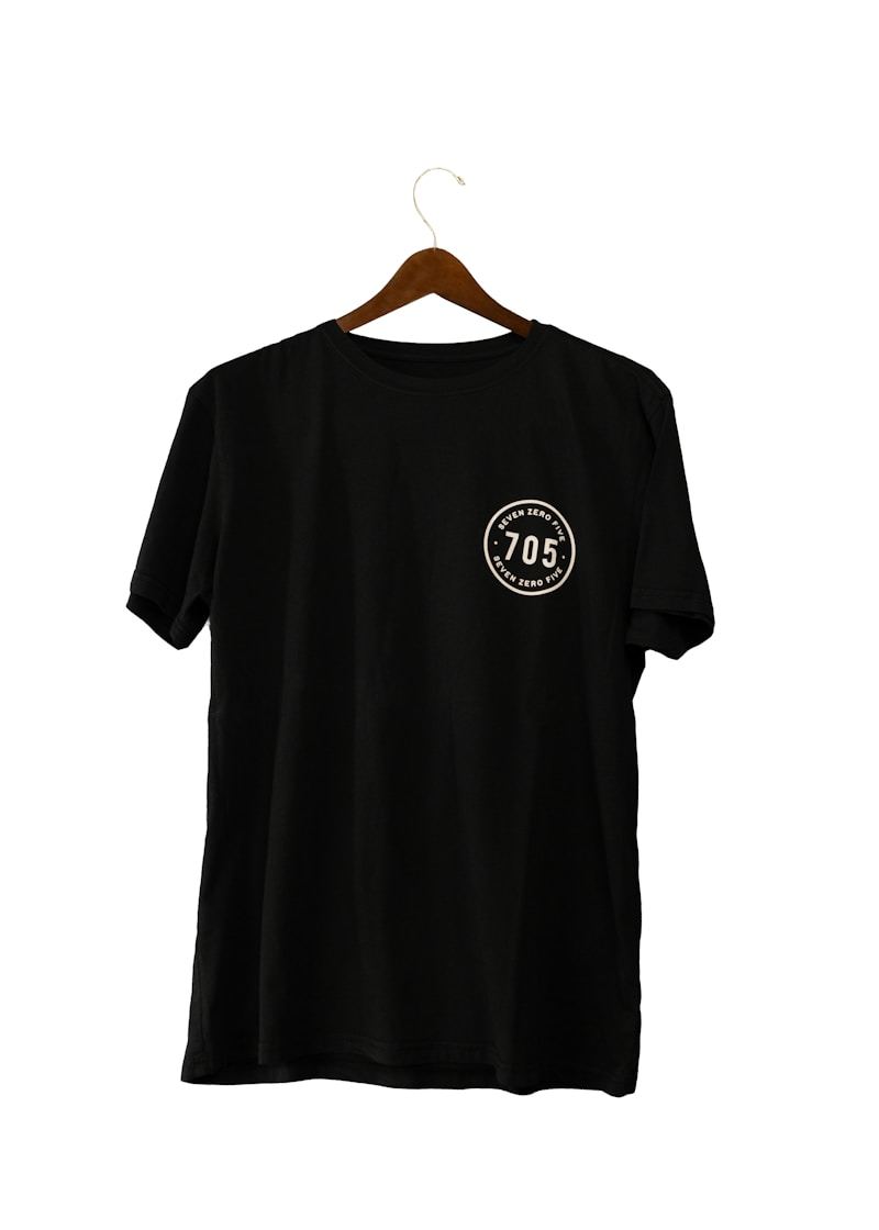 Custom decorated t-shirt with logo print on premium fabric