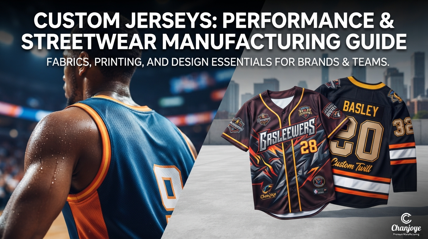 Custom Jerseys for Sports Teams and Streetwear Brands: A Complete Manufacturing Guide