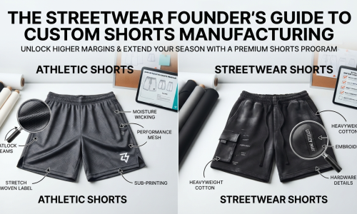 Custom Shorts Manufacturing: From Athletic to Streetwear, Your Complete Guide