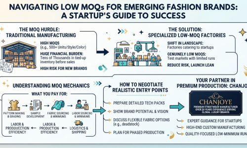 MOQ Explained: How Low Minimum Order Quantities Help Startups Launch Clothing Brands