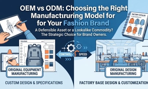 OEM vs ODM Clothing Manufacturing: Which Model Is Best for Your Fashion Brand?
