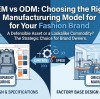 OEM vs ODM Clothing Manufacturing: Which Model Is Best for Your Fashion Brand?