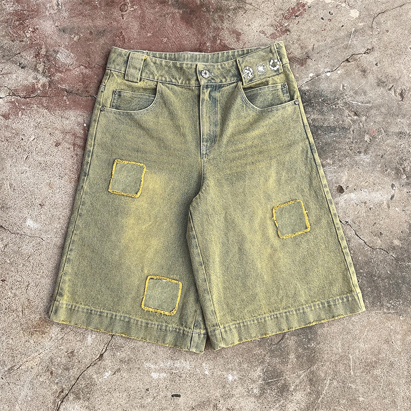 sun faded shorts