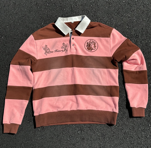 Chanjoye Custom Polos Shirt Embroidery Long Sleeve T Shirt Rugby Polo Shirts for Men