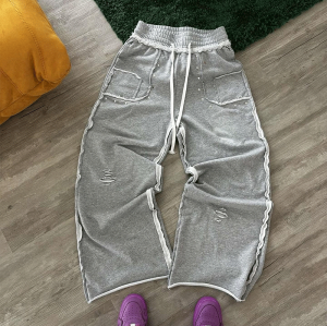 Chanjoye Custom French Terry Sweatpants | Designer Sweat Pants | Distressed Pants Manufacturer