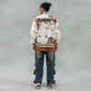 Chanjoye Custom Varsity Jacket | Embroidery Logo Bomber Jacket Chamois Leather Jackets Outfit Men