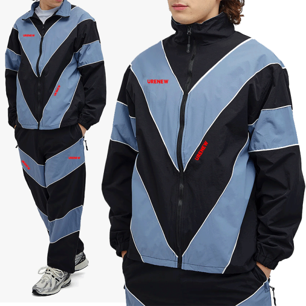 Chanjoye Custom Jogger Jacket | Reflection Logo Windbreaker High Quality | Unisex Embroidery Patches