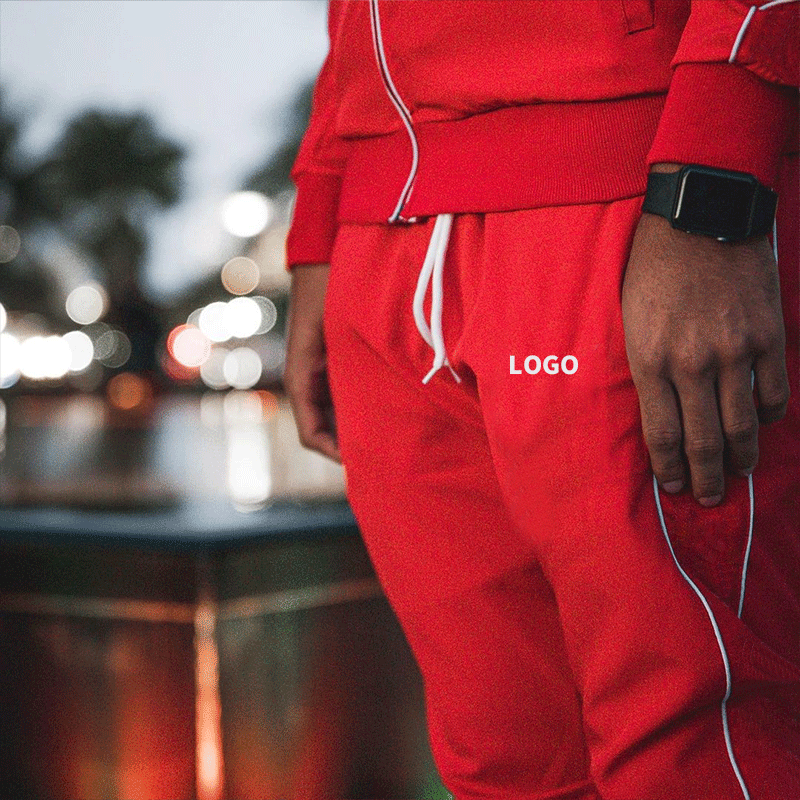 custom logo track pants