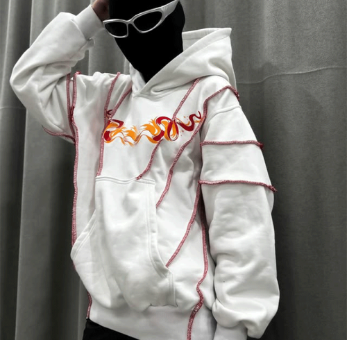 Chanjoye Custom Logo Hoodies | 100% Cotton Hoodie Oversized | Y2K Heavyweight Stitch Manufacturer