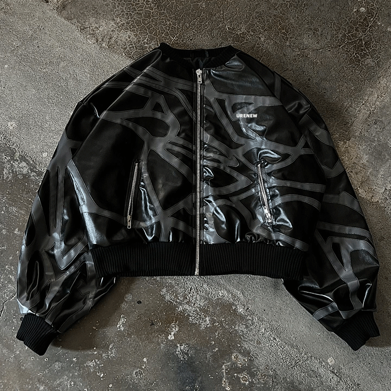 Boxy bomber jacket