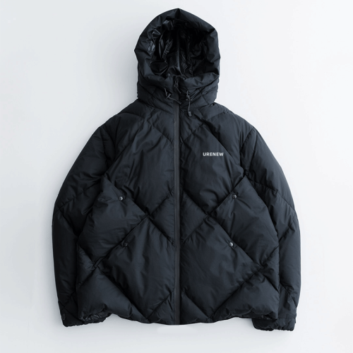 Chanjoye Custom Grid Puffer Jacket | High Quality Cut Sew Padded Down Coat Winter