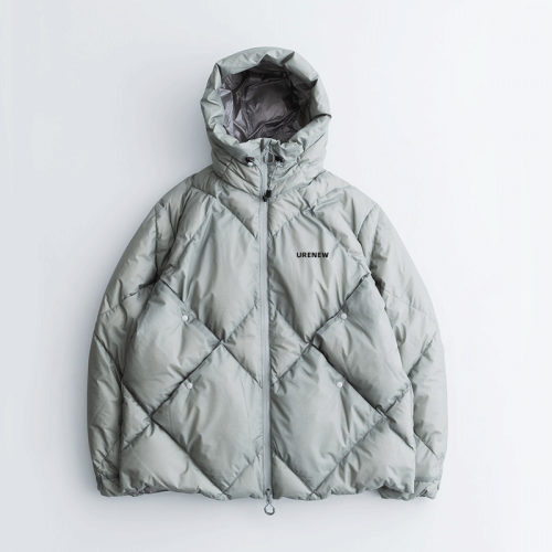 Chanjoye Custom Grid Puffer Jacket | High Quality Cut Sew Padded Down Coat Winter