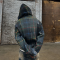 Chanjoye Custom zip up jacket | distressed plaid jacket | heavyweight acid wash cotton high quality