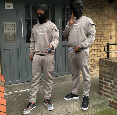 Chanjoye Custom Sweatsuit Men | Training Wear Hoodie Sweatshirt Set | Tracksuit Cotton French Terry