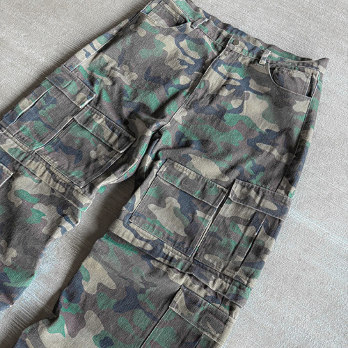 Chanjoye Custom Camo Cargo Pants | Joggers Pants Baggy | Streetwear Camouflage Pants