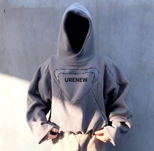 Chanjoye Custom Heavyweight 500Gsm Hoodie | Cropped Hoodie Unisex | Streetwear Hoodies Manufacturer