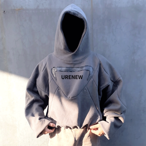 Chanjoye Custom Heavyweight 500Gsm Hoodie | Cropped Hoodie Unisex | Streetwear Hoodies Manufacturer