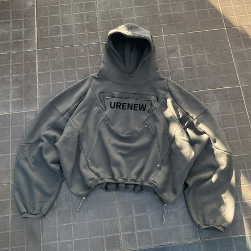 Chanjoye Custom Heavyweight 500Gsm Hoodie | Cropped Hoodie Unisex | Streetwear Hoodies