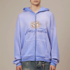 Chanjoye Custom Streetwear Hoodie | Zip Up Hoodie Manufaturer | Oversized Acid Wash Sun Faded Hoodie