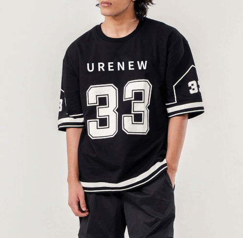 Chanjoye Custom Printed T Shirt | Soccer Jersey | Oversized Tee | Heavy Weight Acid Wash T Shirt