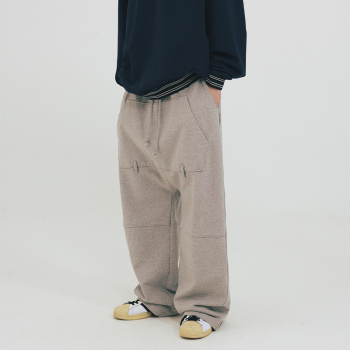 Chanjoye Custom Joggers Sweat Pants | OEM 100% Cotton Pants | Kangaroo Pocket Pants Wholesale