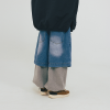 Chanjoye Custom Washed Jeans | Double Waist Sweatpants Splice Denim Shorts | Streetwear Manufacturer