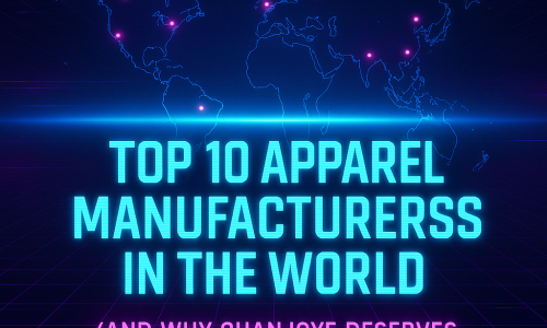 Top 10 Apparel Manufacturers in the World (And Why Chanjoye Deserves a Spot!)