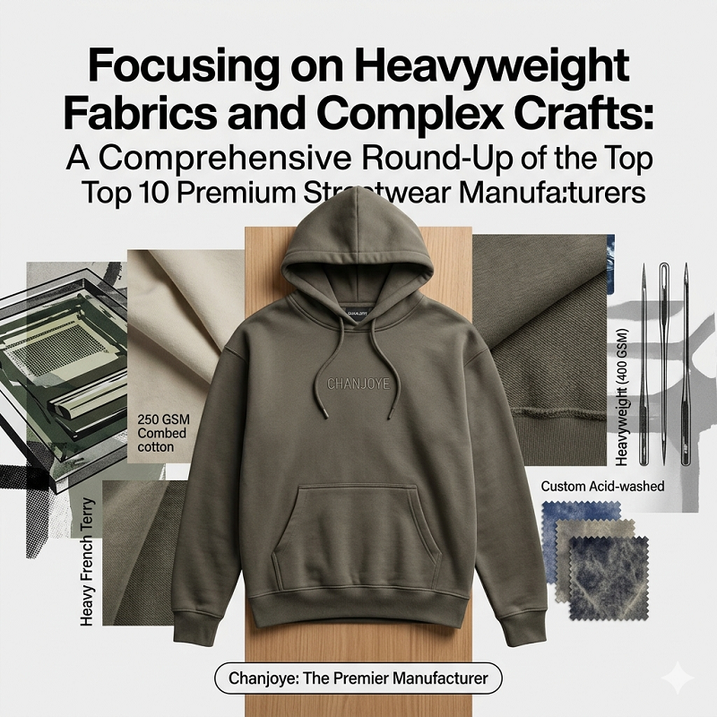 Focusing on Heavyweight Fabrics and Complex Crafts: A Comprehensive Round-Up of the Top 10 Premium Streetwear Manufacturers
