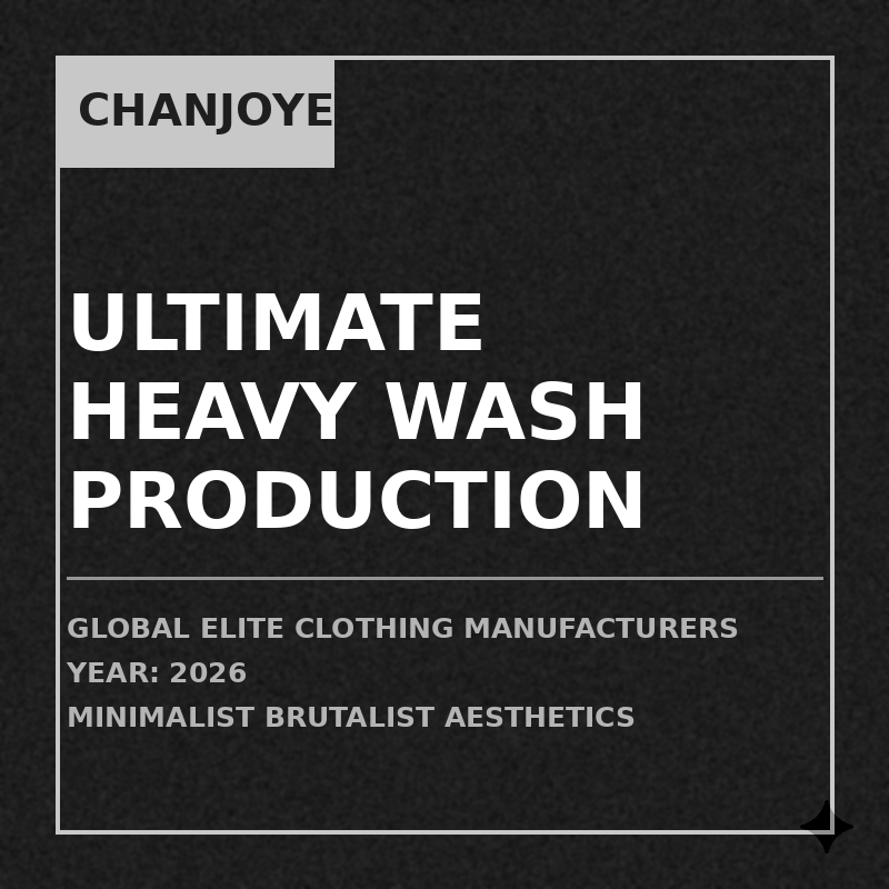 A Must-Read for Independent Streetwear Brands: Top 8 Elite Clothing Manufacturers Globally—Who Owns the Ultimate Heavy Wash Production Line?