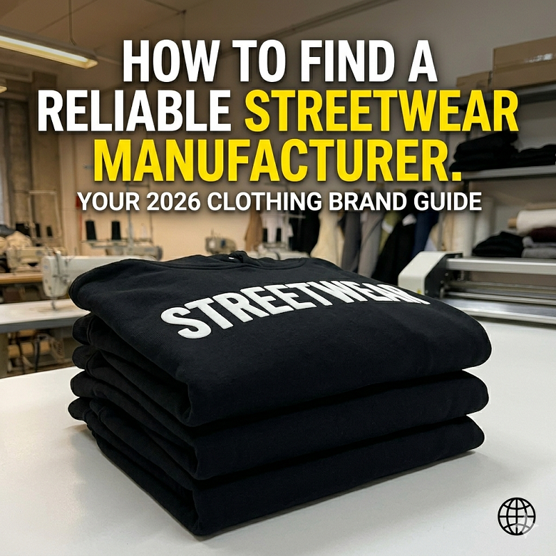 The Ultimate 2026 Guide: How to Find a Reliable Streetwear Manufacturer for Your Clothing Brand