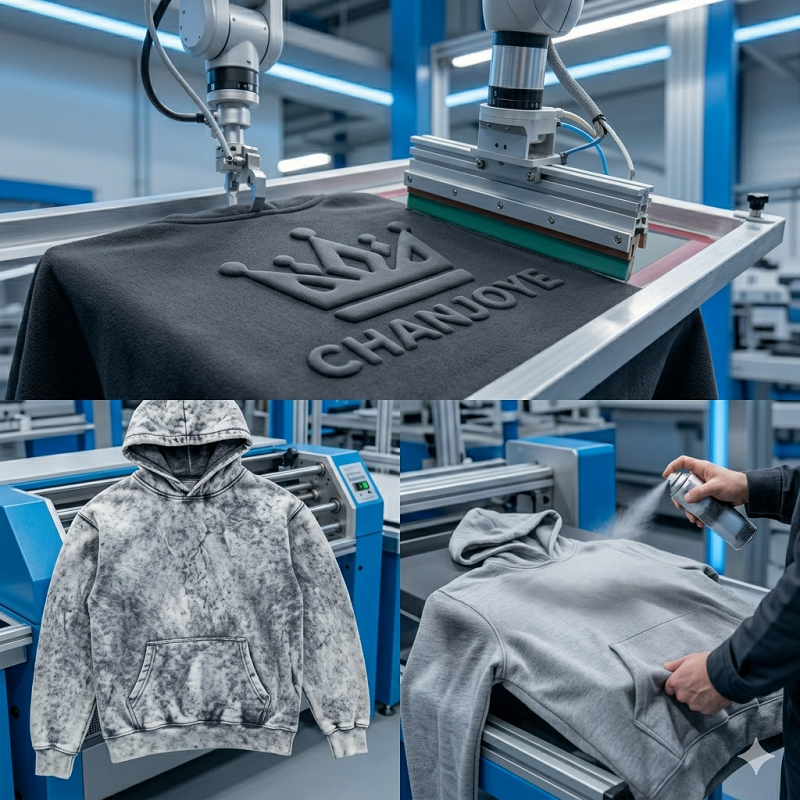 3D Puff Printing & Washed