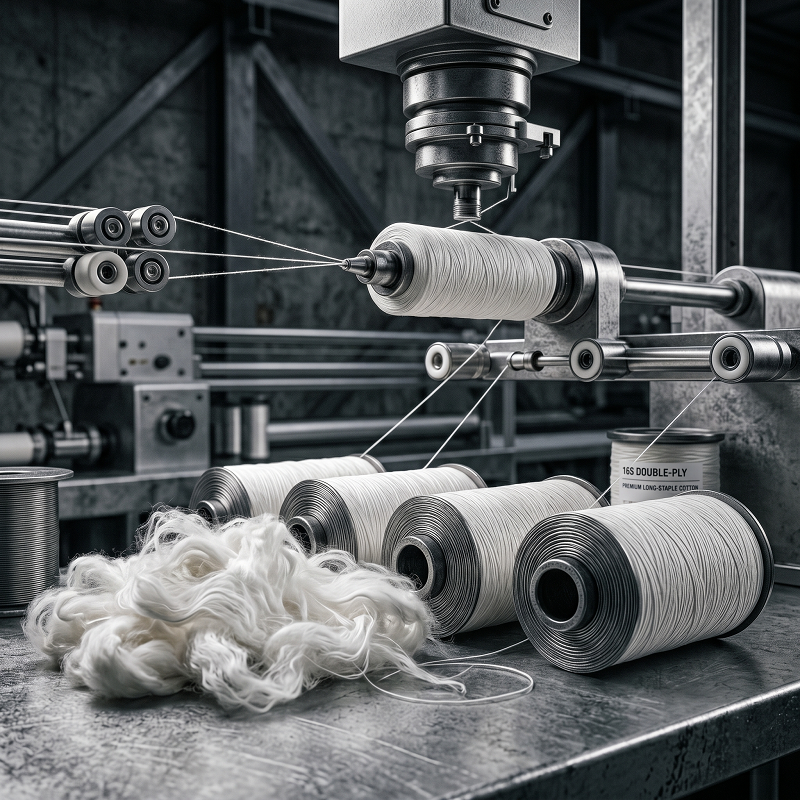 Modern textile factory