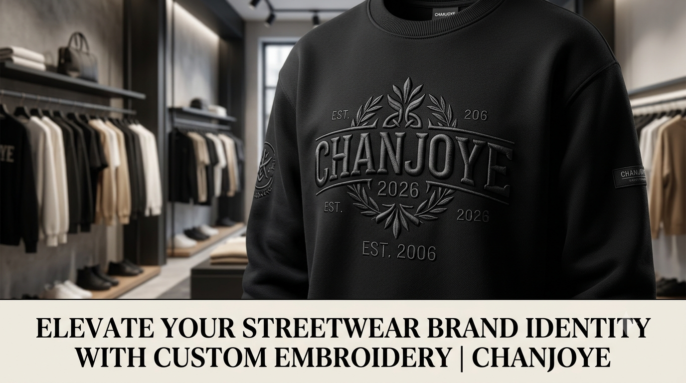 How Custom Embroidered Sweatshirts Can Elevate Your Brand Identity