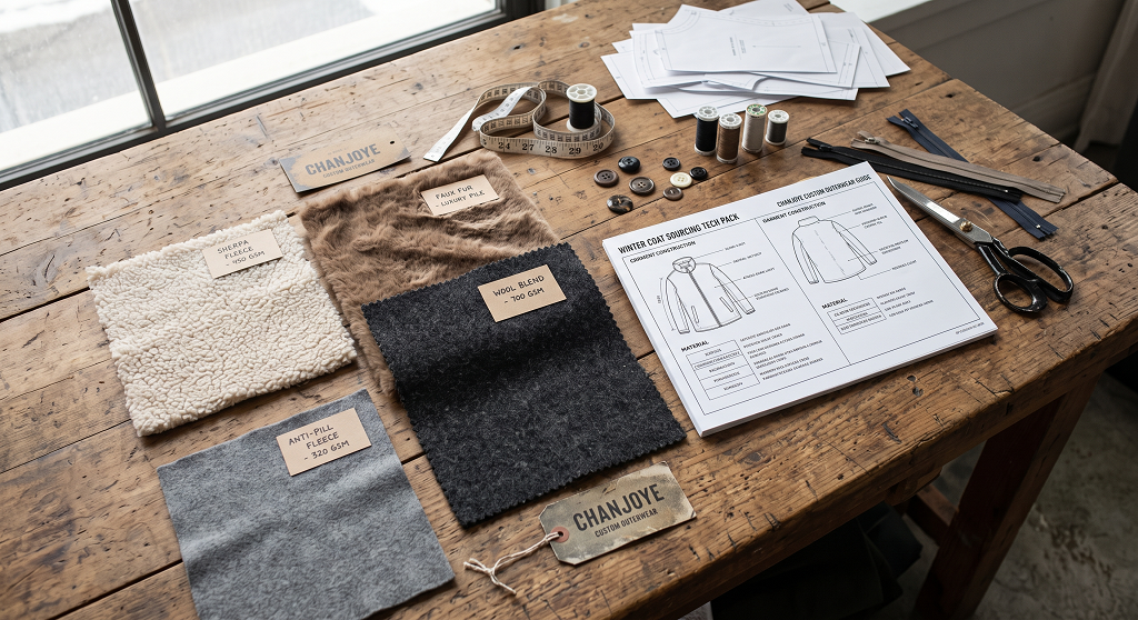 Custom winter coat collection manufacturing guide