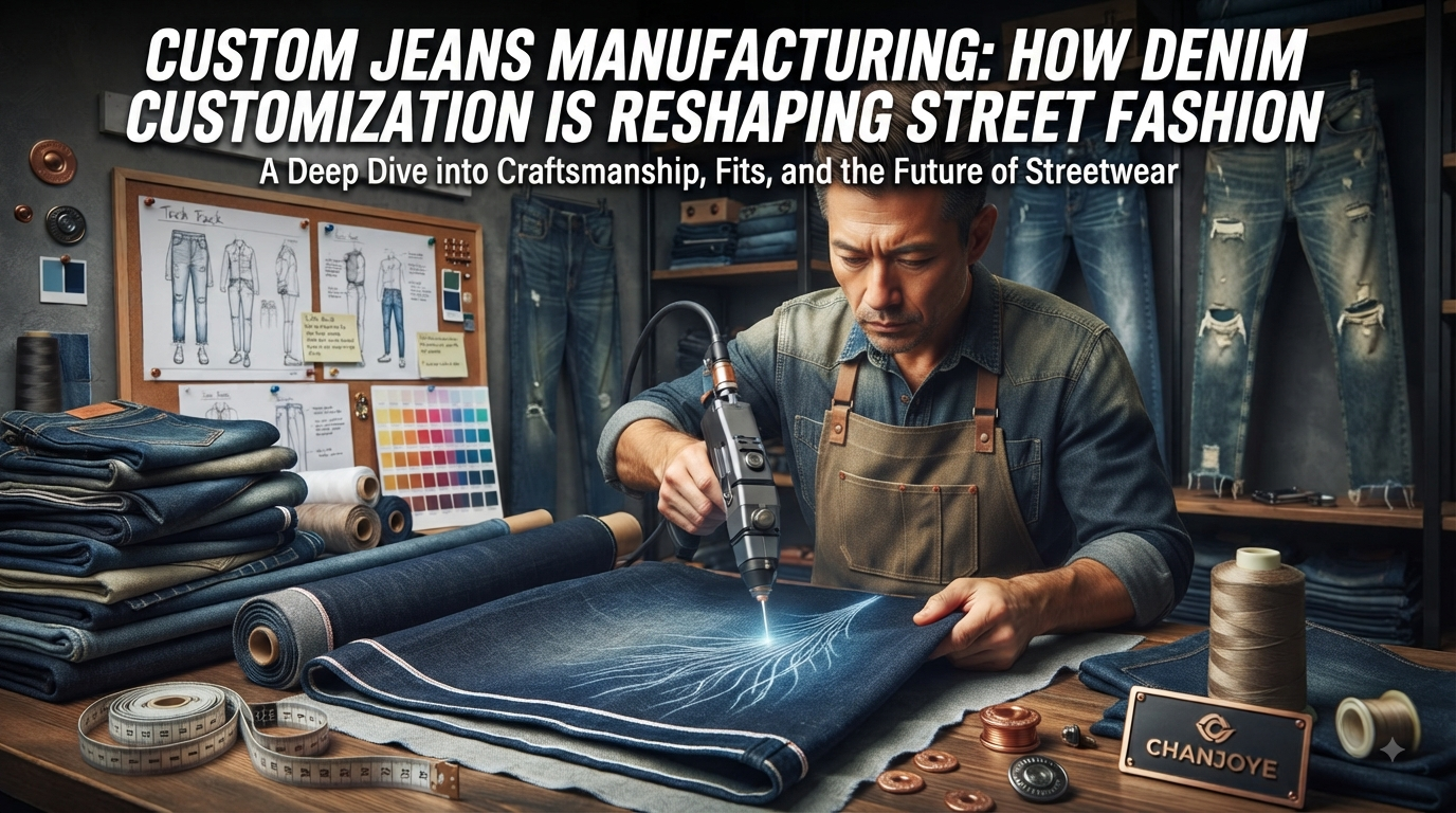 Custom Jeans Manufacturing: How Denim Customization Is Reshaping Street Fashion