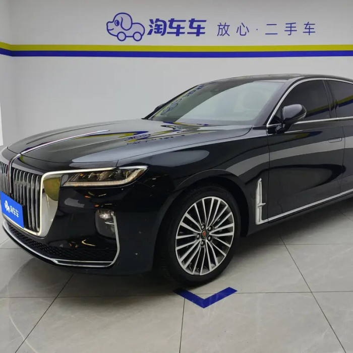 Used Hongqi H9 2023 2.0T Mid-large 48V Mild Hybrid Electric Vehicle